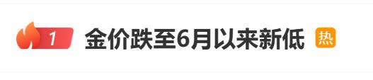 点金网 特朗普：以伊冲突可能再次爆发！金价直线拉升，此前跌至6月以来新低 避险情绪波动引发关注