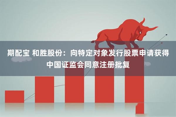 期配宝 和胜股份：向特定对象发行股票申请获得中国证监会同意注册批复
